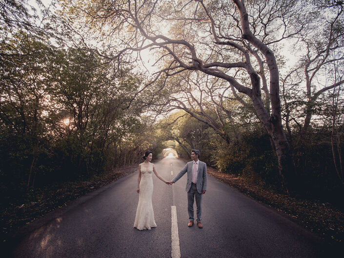 Laura & Robert Wedding Bridal Portrait Outdoor Curacao