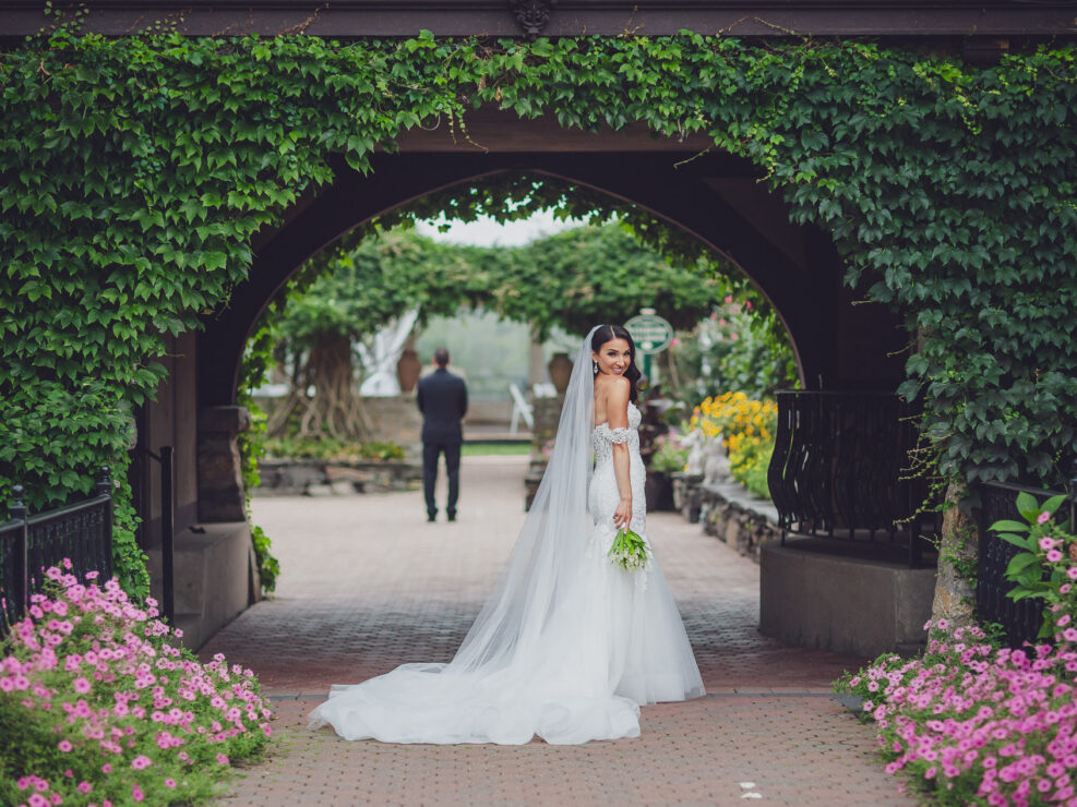 Chelsea & Mitchell First Look Photo Saint Clements Wedding Photo